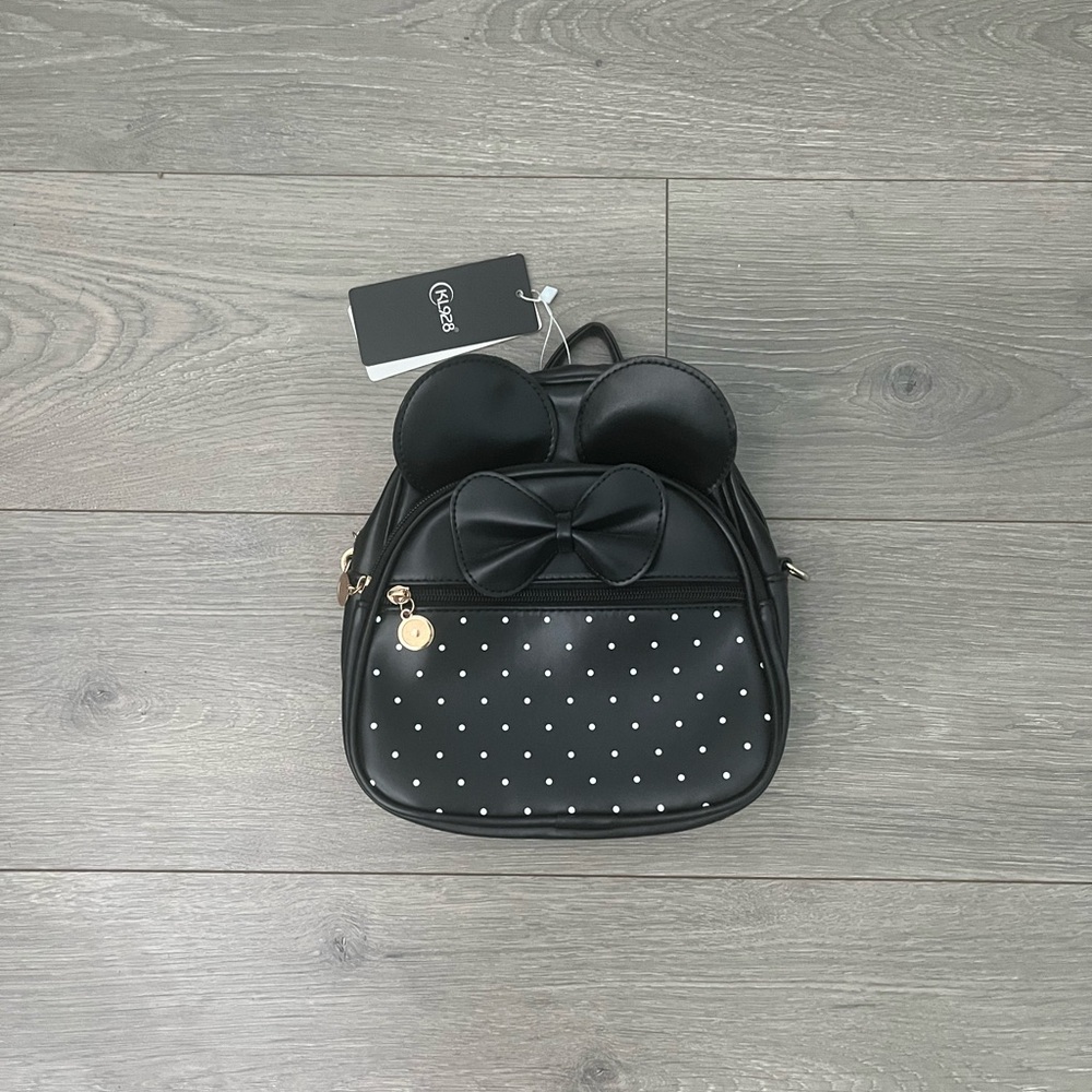 Black & White Mickey Mouse Backpack